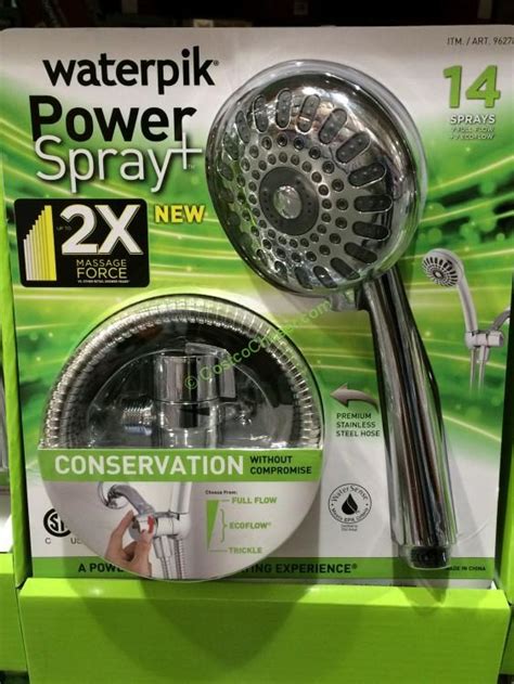 shower head waterpik|waterpik shower head costco.